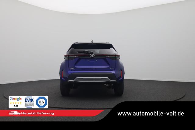 Toyota Yaris Cross 1.5-l 130PS HEV Automatik Style Matrix-LED 4xKamera elektr. Heckklappe Sitzheizung Lenkradheizung Klimaautomatik Navi Bluetooth wireless Apple CarPlay + Android Auto ACC PDC v+h 18"LM 