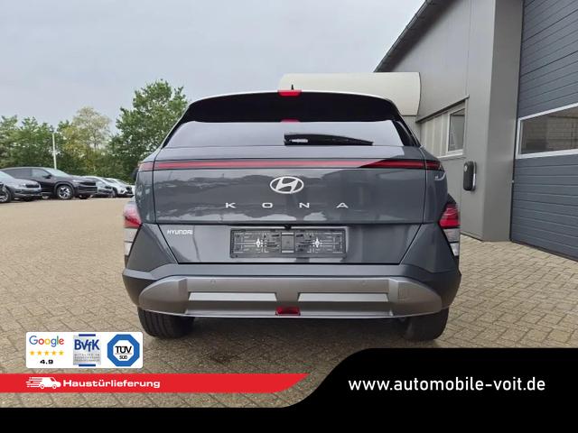 Hyundai KONA Trend 1.6 T-GDI 150PS Automatik Voll-LED-Scheinw. Sitzheizung Lenkradheizung ACC Klimaautomatik Navi Touchscreen DAB+ Apple CarPlay + Android Auto PDC v+h R&uuml;ckf.Kamera 2xKeyless 17-LM 