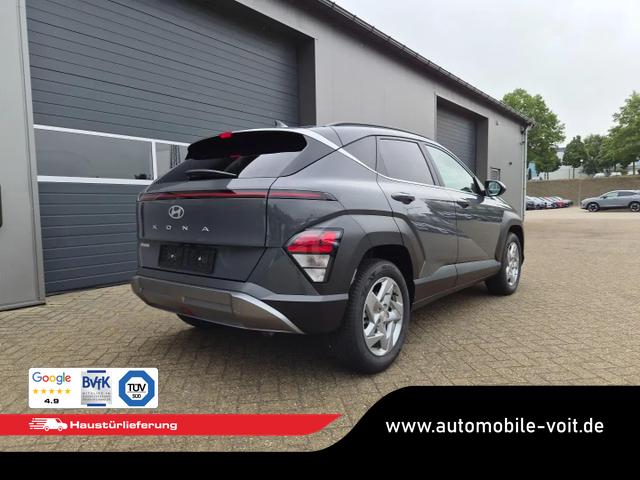Hyundai KONA Trend 1.6 T-GDI 150PS Automatik Voll-LED-Scheinw. Sitzheizung Lenkradheizung ACC Klimaautomatik Navi Touchscreen DAB+ Apple CarPlay + Android Auto PDC v+h R&uuml;ckf.Kamera 2xKeyless 17-LM 