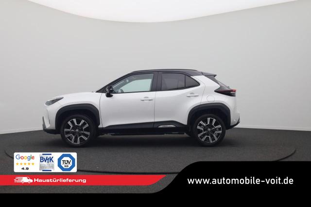 Toyota Yaris Cross 1.5-l 130PS HEV Automatik Style Matrix-LED 4xKamera elektr. Heckklappe Sitzheizung Lenkradheizung Klimaautomatik Navi Bluetooth wireless Apple CarPlay + Android Auto ACC PDC v+h 18"LM 