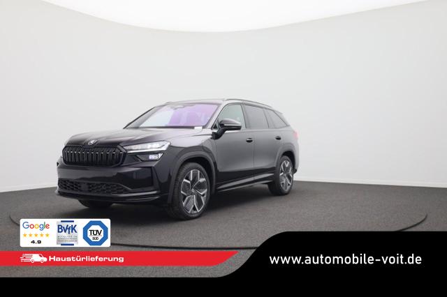 Skoda Kodiaq - Sportline 1.5 TSI 204PS PHEV DSG Sitzheizung v+h Frontscheibe beheizb. 20"LM schwenkb. AHK elektr. PanoDach Alcantara PDC R&uuml;ckf.Kamera Klimaautomatik Lenkradheizung Navi Apple CarPlay Android Auto 2xKeyless vollelektr. Reichweite 116KM