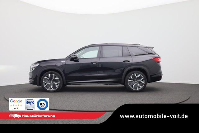 Skoda Kodiaq Sportline 1.5 TSI 204PS PHEV DSG Sitzheizung v+h Frontscheibe beheizb. 20"LM schwenkb. AHK elektr. PanoDach Alcantara PDC R&uuml;ckf.Kamera Klimaautomatik Lenkradheizung Navi Apple CarPlay Android Auto 2xKeyless vollelektr. Reichweite 116KM 