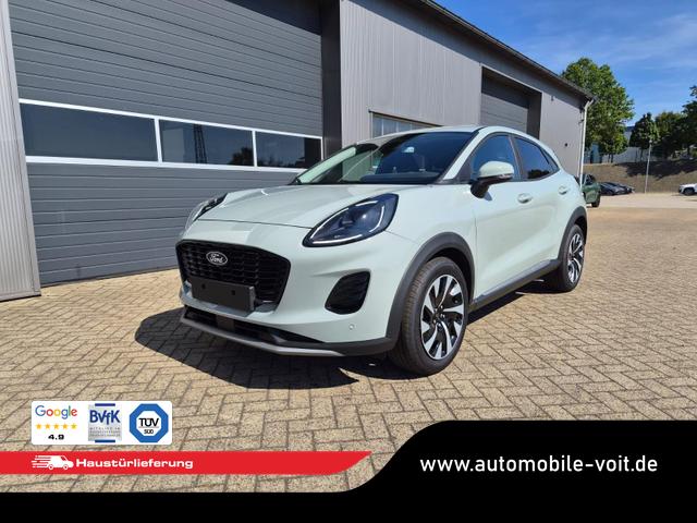 Ford Puma - Titanium 1.0 EcoBoost Hybrid 125PS Automatik Klimaautomatik Sitzheizung Lenkradheizung Frontscheibe beheizb. LED-Scheinwerfer SYNC4 Bluetooth Apple CarPlay Android Auto PDC v+h