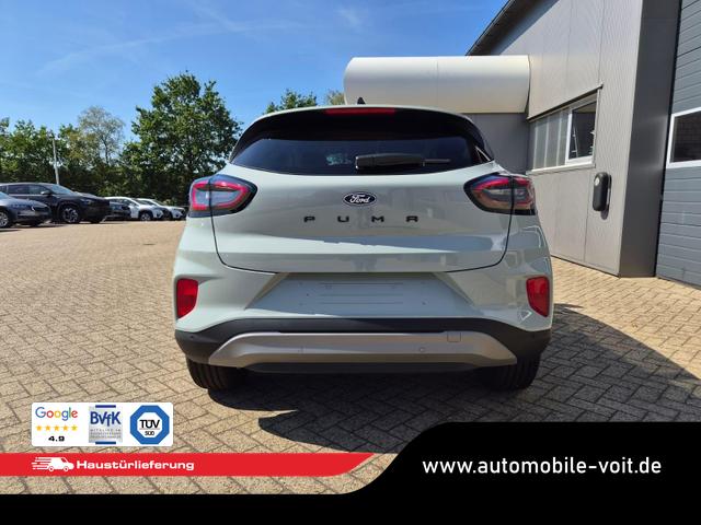 Ford Puma Titanium 1.0 EcoBoost Hybrid 125PS Automatik Klimaautomatik Sitzheizung Lenkradheizung Frontscheibe beheizb. LED-Scheinwerfer SYNC4 Bluetooth Apple CarPlay Android Auto PDC v+h 