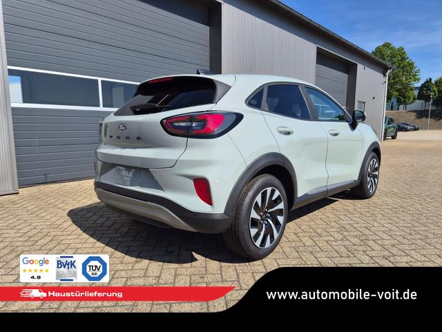 Ford Puma Titanium 1.0 EcoBoost Hybrid 125PS Automatik Klimaautomatik Sitzheizung Lenkradheizung Frontscheibe beheizb. LED-Scheinwerfer SYNC4 Bluetooth Apple CarPlay Android Auto PDC v+h 