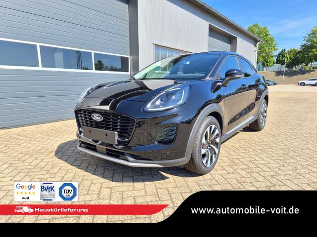 Ford Puma - Titanium 1.0 EcoBoost Hybrid 125PS Automatik Klimaautomatik Sitzheizung Lenkradheizung Frontscheibe beheizb. LED-Scheinwerfer SYNC4 Bluetooth Apple CarPlay Android Auto PDC v+h