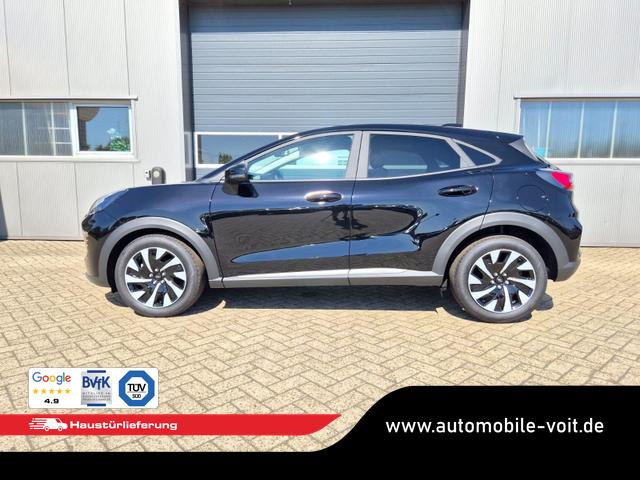 Ford Puma Titanium 1.0 EcoBoost Hybrid 125PS Automatik Klimaautomatik Sitzheizung Lenkradheizung Frontscheibe beheizb. LED-Scheinwerfer SYNC4 Bluetooth Apple CarPlay Android Auto PDC v+h 