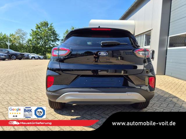 Ford Puma Titanium 1.0 EcoBoost Hybrid 125PS Automatik Klimaautomatik Sitzheizung Lenkradheizung Frontscheibe beheizb. LED-Scheinwerfer SYNC4 Bluetooth Apple CarPlay Android Auto PDC v+h 