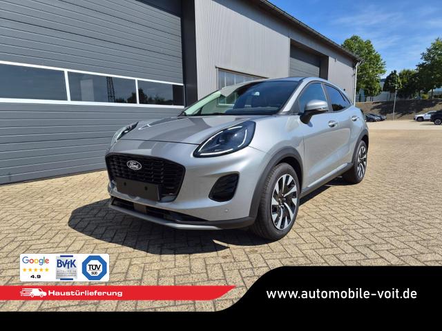 Ford Puma - Titanium 1.0 EcoBoost Hybrid 125PS Automatik Klimaautomatik Sitzheizung Lenkradheizung Frontscheibe beheizb. LED-Scheinwerfer SYNC4 Bluetooth Apple CarPlay Android Auto PDC v+h