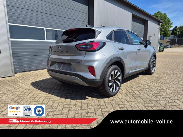 Ford Puma Titanium 1.0 EcoBoost Hybrid 125PS Automatik Klimaautomatik Sitzheizung Lenkradheizung Frontscheibe beheizb. LED-Scheinwerfer SYNC4 Bluetooth Apple CarPlay Android Auto PDC v+h 