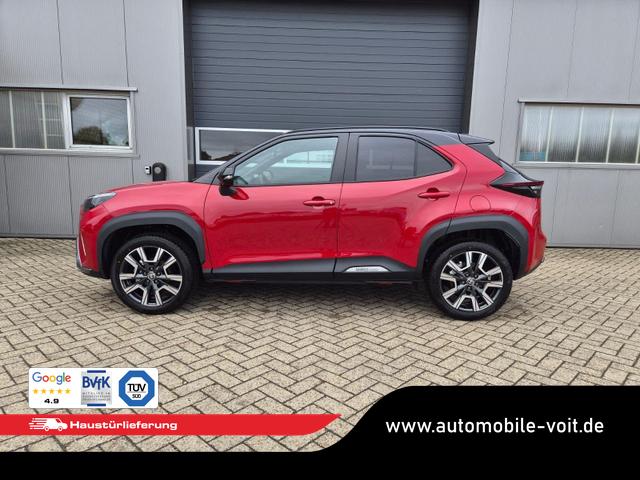 Toyota Yaris - Cross 1.5-l 130PS HEV Automatik Style Matrix-LED 4xKamera elektr. Heckklappe Sitzheizung Lenkradheizung Klimaautomatik Navi Bluetooth wireless Apple CarPlay + Android Auto ACC PDC v+h 18"LM
