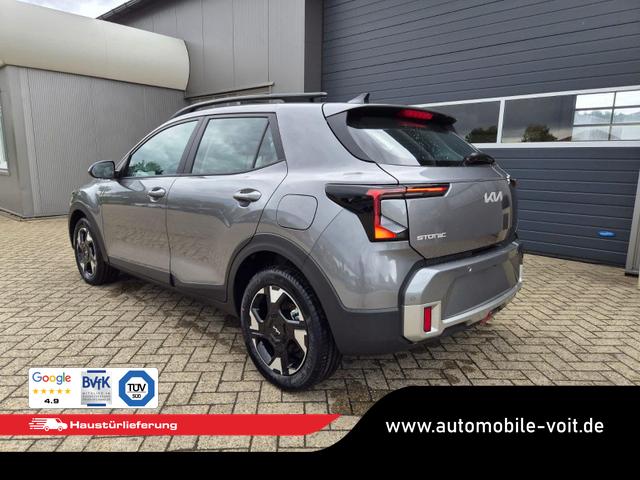 Kia Stonic 1.0 T-GDI MHEV 115PS NEUES MODELL LED-Scheinwerfer Sitzheizung Lenkradheizung PDC v+h R&uuml;ckf.Kamera Klima Bluetooth Touchscreen Apple CarPlay Android Auto Tempomat 16"LM 