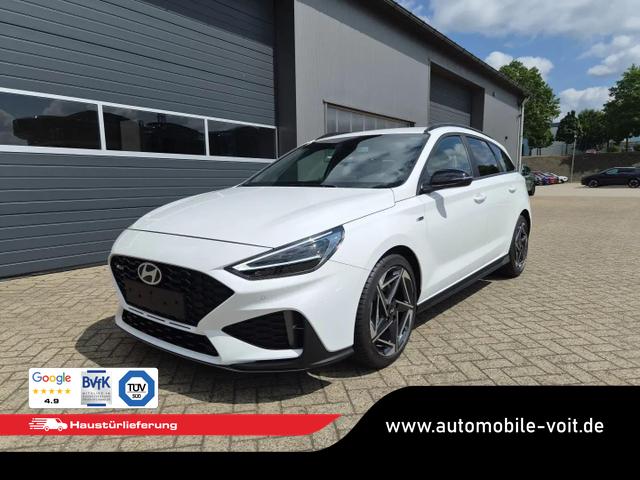Hyundai i30 Kombi - 1.6 T-GDI 150PS Automatik N-Line Sitzheizung Lenkradheizung Klimaautomatik Navi 10,3"-Touchscreen Bluelink Apple CarPlay + Android Auto PDC v+h R&uuml;ckf.Kamera 18-LM