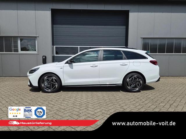Hyundai i30 Kombi 1.6 T-GDI 150PS Automatik N-Line Sitzheizung Lenkradheizung Klimaautomatik Navi 10,3"-Touchscreen Bluelink Apple CarPlay + Android Auto PDC v+h R&uuml;ckf.Kamera 18-LM 
