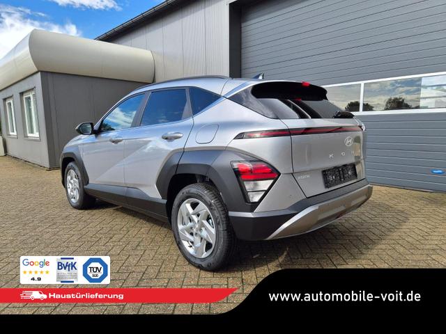 Hyundai KONA Trend 1.6 T-GDI 150PS Automatik Voll-LED-Scheinw. Sitzheizung Lenkradheizung ACC Klimaautomatik Navi Touchscreen DAB+ Apple CarPlay + Android Auto PDC v+h R&uuml;ckf.Kamera 2xKeyless 17-LM 