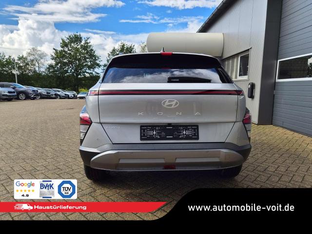 Hyundai KONA Trend 1.6 T-GDI 150PS Automatik Voll-LED-Scheinw. Sitzheizung Lenkradheizung ACC Klimaautomatik Navi Touchscreen DAB+ Apple CarPlay + Android Auto PDC v+h R&uuml;ckf.Kamera 2xKeyless 17-LM 