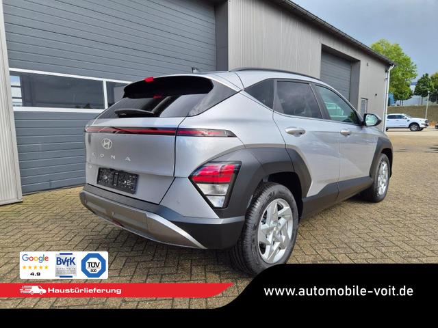 Hyundai KONA Trend 1.6 T-GDI 150PS Automatik Voll-LED-Scheinw. Sitzheizung Lenkradheizung ACC Klimaautomatik Navi Touchscreen DAB+ Apple CarPlay + Android Auto PDC v+h R&uuml;ckf.Kamera 2xKeyless 17-LM 