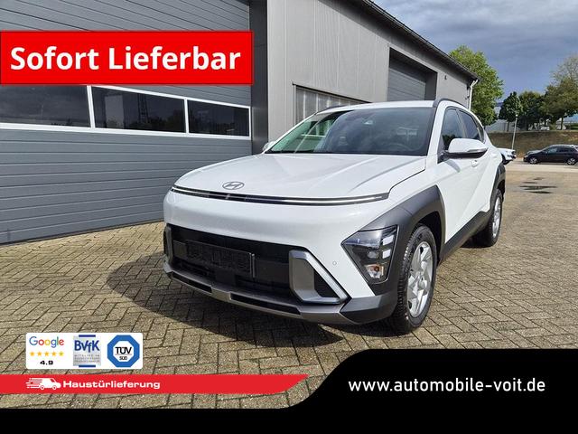 Hyundai KONA - Trend 1.6 T-GDI 150PS Automatik Voll-LED-Scheinw. Sitzheizung Lenkradheizung ACC Klimaautomatik Navi Touchscreen DAB+ Apple CarPlay + Android Auto PDC v+h R&uuml;ckf.Kamera 2xKeyless 17-LM