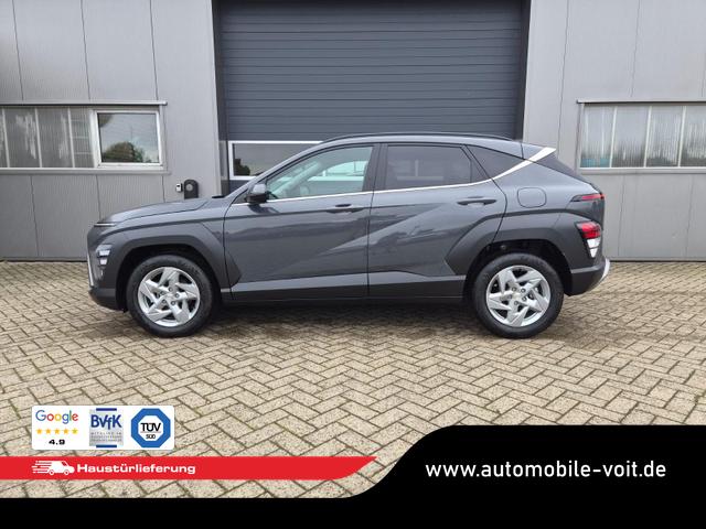 Hyundai KONA Trend 1.6 T-GDI 150PS Voll-LED-Scheinw. Sitzheizung Lenkradheizung Klimaautomatik Tempomat Navi Touchscreen DAB+ Apple CarPlay + Android Auto PDC v+h R&uuml;ckf.Kamera 2xKeyless 17-LM 
