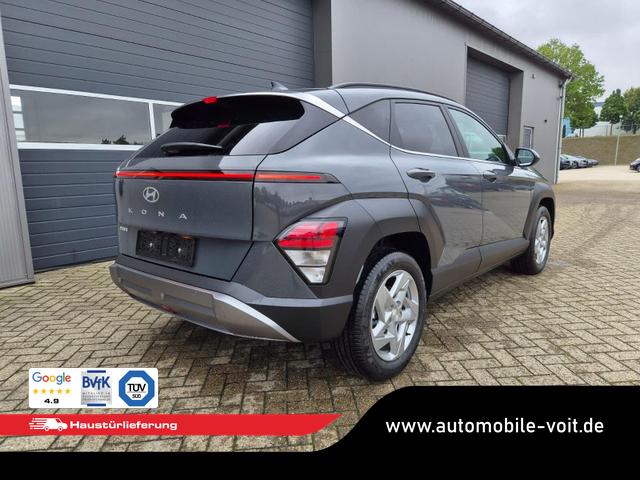 Hyundai KONA Trend 1.6 T-GDI 150PS Voll-LED-Scheinw. Sitzheizung Lenkradheizung Klimaautomatik Tempomat Navi Touchscreen DAB+ Apple CarPlay + Android Auto PDC v+h R&uuml;ckf.Kamera 2xKeyless 17-LM 