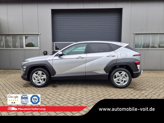 Hyundai KONA Trend 1.6 T-GDI 150PS Voll-LED-Scheinw. Sitzheizung Lenkradheizung Klimaautomatik Tempomat Navi Touchscreen DAB+ Apple CarPlay + Android Auto PDC v+h R&uuml;ckf.Kamera 2xKeyless 17-LM 