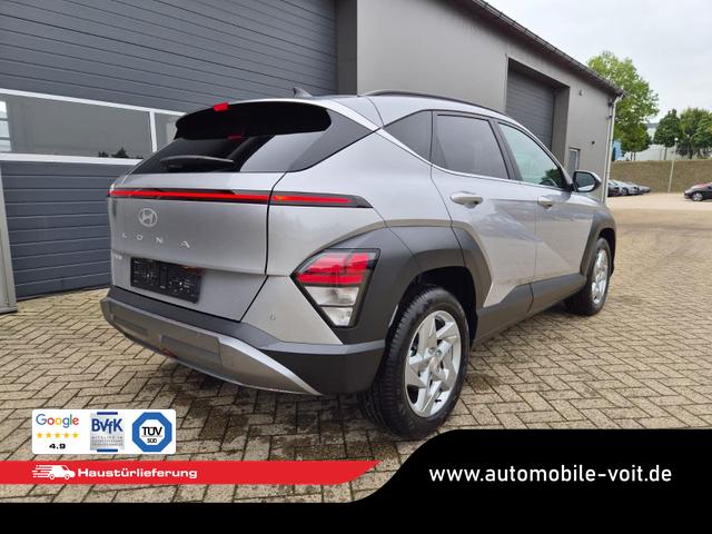 Hyundai KONA Trend 1.6 T-GDI 150PS Voll-LED-Scheinw. Sitzheizung Lenkradheizung Klimaautomatik Tempomat Navi Touchscreen DAB+ Apple CarPlay + Android Auto PDC v+h R&uuml;ckf.Kamera 2xKeyless 17-LM 