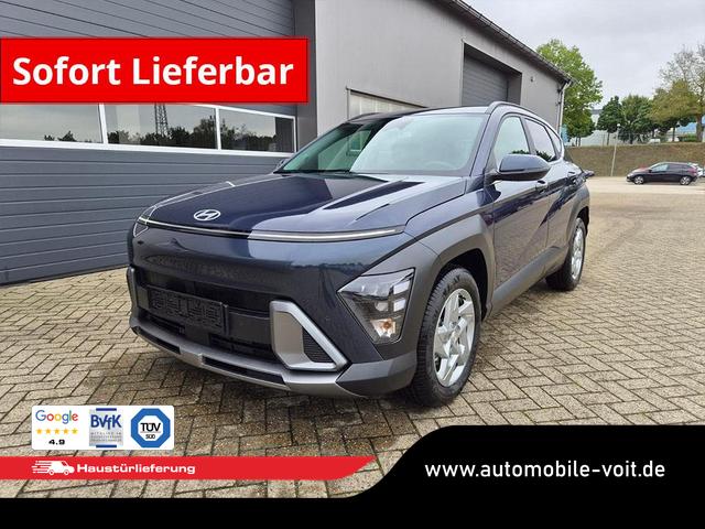 Hyundai KONA - Trend 1.6 T-GDI 150PS Voll-LED-Scheinw. Sitzheizung Lenkradheizung Klimaautomatik Tempomat Navi Touchscreen DAB+ Apple CarPlay + Android Auto PDC v+h R&uuml;ckf.Kamera 2xKeyless 17-LM