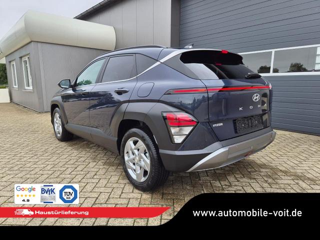 Hyundai KONA Trend 1.6 T-GDI 150PS Voll-LED-Scheinw. Sitzheizung Lenkradheizung Klimaautomatik Tempomat Navi Touchscreen DAB+ Apple CarPlay + Android Auto PDC v+h R&uuml;ckf.Kamera 2xKeyless 17-LM 