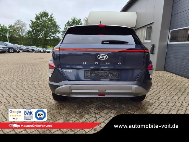 Hyundai KONA Trend 1.6 T-GDI 150PS Voll-LED-Scheinw. Sitzheizung Lenkradheizung Klimaautomatik Tempomat Navi Touchscreen DAB+ Apple CarPlay + Android Auto PDC v+h R&uuml;ckf.Kamera 2xKeyless 17-LM 
