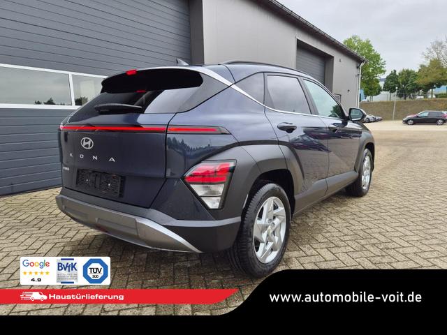Hyundai KONA Trend 1.6 T-GDI 150PS Voll-LED-Scheinw. Sitzheizung Lenkradheizung Klimaautomatik Tempomat Navi Touchscreen DAB+ Apple CarPlay + Android Auto PDC v+h R&uuml;ckf.Kamera 2xKeyless 17-LM 