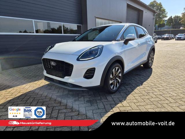 Ford Puma - Titanium 1.0 EcoBoost Hybrid 125PS Automatik R&uuml;ckf.Kamera Klimaautomatik Sitzheizung Lenkradheizung Frontscheibe beheizb. LED-Scheinwerfer SYNC4 Bluetooth Apple CarPlay Android Auto PDC v+h