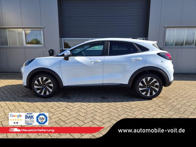 Ford Puma Titanium 1.0 EcoBoost Hybrid 125PS Automatik R&uuml;ckf.Kamera Klimaautomatik Sitzheizung Lenkradheizung Frontscheibe beheizb. LED-Scheinwerfer SYNC4 Bluetooth Apple CarPlay Android Auto PDC v+h 