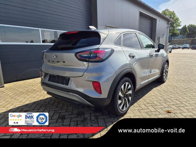 Ford Puma Titanium 1.0 EcoBoost Hybrid 125PS Automatik abnehm. AHK ACC 4xKamera Klimaautomatik Sitzheizung Lenkradheizung Frontscheibe beheizb. LED-Scheinwerfer SYNC4 Bluetooth Apple CarPlay Android Auto PDC v+h 