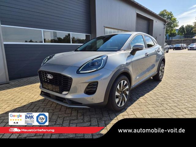 Ford Puma - Titanium 1.0 EcoBoost Hybrid 125PS Automatik R&uuml;ckf.Kamera Klimaautomatik Sitzheizung Lenkradheizung Frontscheibe beheizb. LED-Scheinwerfer SYNC4 Bluetooth Apple CarPlay Android Auto PDC v+h