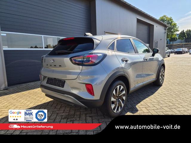 Ford Puma Titanium 1.0 EcoBoost Hybrid 125PS Automatik R&uuml;ckf.Kamera Klimaautomatik Sitzheizung Lenkradheizung Frontscheibe beheizb. LED-Scheinwerfer SYNC4 Bluetooth Apple CarPlay Android Auto PDC v+h 