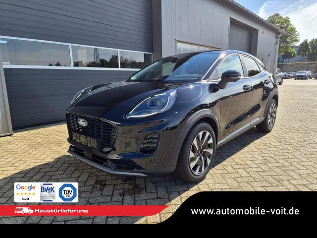 Ford Puma - Titanium 1.0 EcoBoost Hybrid 125PS Automatik abnehm. AHK ACC 4xKamera Klimaautomatik Sitzheizung Lenkradheizung Frontscheibe beheizb. LED-Scheinwerfer SYNC4 Bluetooth Apple CarPlay Android Auto PDC v+h