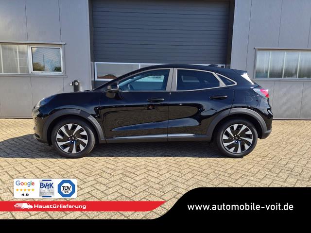 Ford Puma Titanium 1.0 EcoBoost Hybrid 125PS Automatik abnehm. AHK ACC 4xKamera Klimaautomatik Sitzheizung Lenkradheizung Frontscheibe beheizb. LED-Scheinwerfer SYNC4 Bluetooth Apple CarPlay Android Auto PDC v+h 