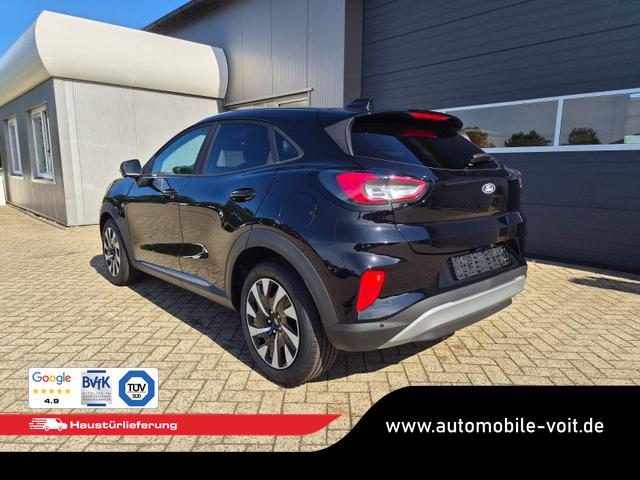 Ford Puma Titanium 1.0 EcoBoost Hybrid 125PS Automatik abnehm. AHK ACC 4xKamera Klimaautomatik Sitzheizung Lenkradheizung Frontscheibe beheizb. LED-Scheinwerfer SYNC4 Bluetooth Apple CarPlay Android Auto PDC v+h 