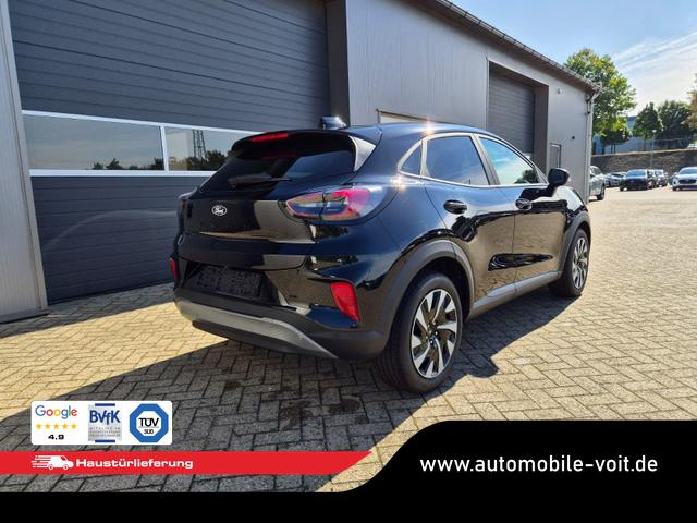 Ford Puma Titanium 1.0 EcoBoost Hybrid 125PS Automatik R&uuml;ckf.Kamera Klimaautomatik Sitzheizung Lenkradheizung Frontscheibe beheizb. LED-Scheinwerfer SYNC4 Bluetooth Apple CarPlay Android Auto PDC v+h 