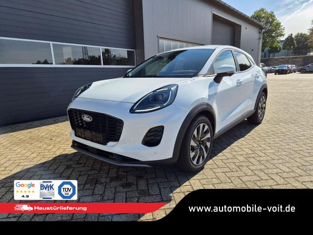 Ford Puma - Titanium 1.0 EcoBoost Hybrid 125PS Automatik abnehm. AHK ACC 4xKamera Klimaautomatik Sitzheizung Lenkradheizung Frontscheibe beheizb. LED-Scheinwerfer SYNC4 Bluetooth Apple CarPlay Android Auto PDC v+h