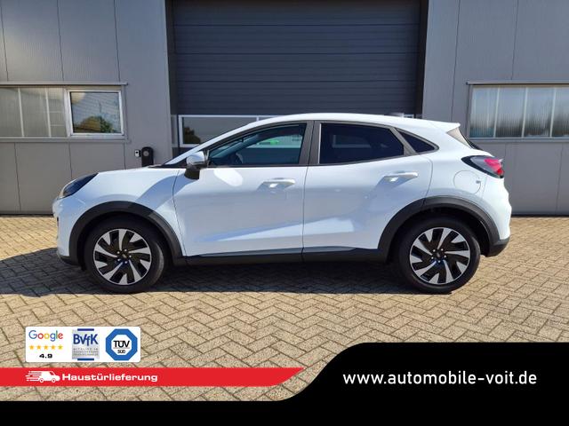 Ford Puma Titanium 1.0 EcoBoost Hybrid 125PS Automatik abnehm. AHK ACC 4xKamera Klimaautomatik Sitzheizung Lenkradheizung Frontscheibe beheizb. LED-Scheinwerfer SYNC4 Bluetooth Apple CarPlay Android Auto PDC v+h 