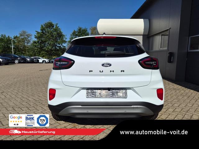 Ford Puma Titanium 1.0 EcoBoost Hybrid 125PS Automatik abnehm. AHK ACC 4xKamera Klimaautomatik Sitzheizung Lenkradheizung Frontscheibe beheizb. LED-Scheinwerfer SYNC4 Bluetooth Apple CarPlay Android Auto PDC v+h 