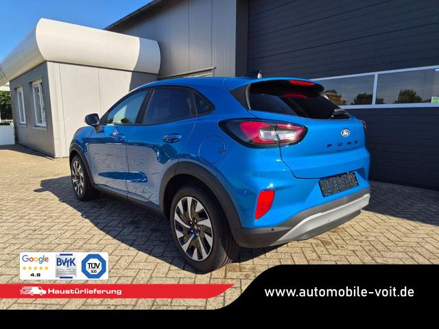Ford Puma Titanium 1.0 EcoBoost Hybrid 125PS Automatik R&uuml;ckf.Kamera Klimaautomatik Sitzheizung Lenkradheizung Frontscheibe beheizb. LED-Scheinwerfer SYNC4 Bluetooth Apple CarPlay Android Auto PDC v+h 