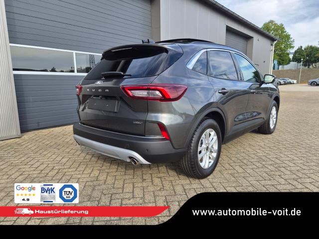 Ford Kuga Titanium 243PS PHEV Automatik schwenkb. AHK elektr. PanoDach Sitzheizung v+h Lenkradheizung Frontscheibe beheizb. Klimaautomatik Navi SYNC4 Apple CarPlay Android Auto Touchscreen PDC 4xKamera 2xKeyless 17"LM vollelektr. Reichweite 66KM 