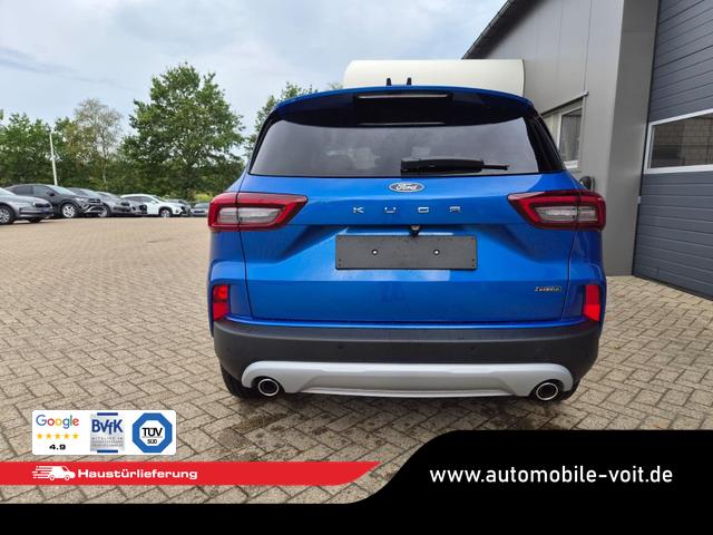 Ford Kuga Titanium 243PS PHEV Automatik schwenkb. AHK Sitzheizung v+h Lenkradheizung Frontscheibe beheizb. Klimaautomatik Navi SYNC4 Apple CarPlay Android Auto Touchscreen PDC 4xKamera 2xKeyless 17"LM vollelektr. Reichweite 66KM 