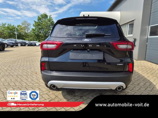 Ford Kuga Titanium 243PS PHEV Automatik elektr. PanoDach Sitzheizung v+h Lenkradheizung Frontscheibe beheizb. Klimaautomatik Navi SYNC4 Apple CarPlay Android Auto Touchscreen PDC 4xKamera 2xKeyless 17"LM vollelektr. Reichweite 66KM 