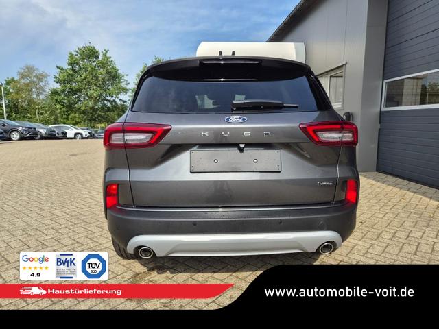 Ford Kuga Titanium 243PS PHEV Automatik schwenkb. AHK Sitzheizung v+h Lenkradheizung Frontscheibe beheizb. Klimaautomatik Navi SYNC4 Apple CarPlay Android Auto Touchscreen PDC 4xKamera 2xKeyless 17"LM vollelektr. Reichweite 66KM 