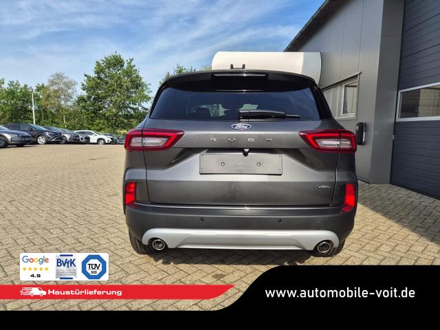 Ford Kuga Titanium 243PS PHEV Automatik Sitzheizung v+h Lenkradheizung Frontscheibe beheizb. Klimaautomatik Navi SYNC4 Apple CarPlay Android Auto Touchscreen PDC 4xKamera 2xKeyless 17"LM vollelektr. Reichweite 66KM 