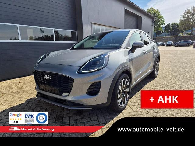Ford Puma - Titanium 1.0 Hybrid 125PS Autom. abnehm. AHK ACC 4xKamera Klimaautomatik Sitzheizung Lenkradheizung Frontscheibe beheizb. LED-Scheinwerfer SYNC4 Bluetooth Apple CarPlay Android Auto PDC v+h