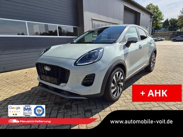 Ford Puma - Titanium 1.0 Hybrid 125PS Autom. abnehm. AHK ACC 4xKamera Klimaautomatik Sitzheizung Lenkradheizung Frontscheibe beheizb. LED-Scheinwerfer SYNC4 Bluetooth Apple CarPlay Android Auto PDC v+h